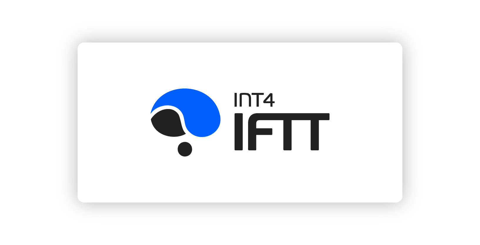 New Int4 IFTT logo presentation