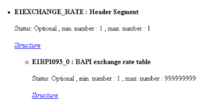 SAP AIF Exchange rate
